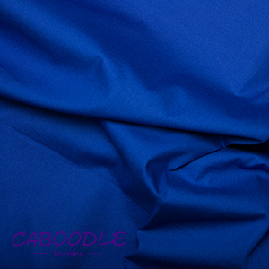 Royal Blue 100% Cotton Poplin Fabric