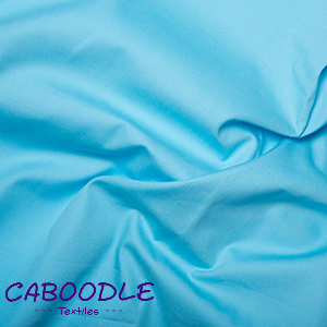 Sky Blue 100% Cotton Poplin Fabric