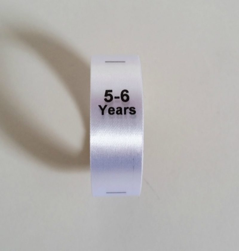 Age 5-6 Years Labels Clothing Tags