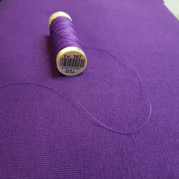 Purple - Bright, Ribbing Stretch fabric for cuffs and waistbands