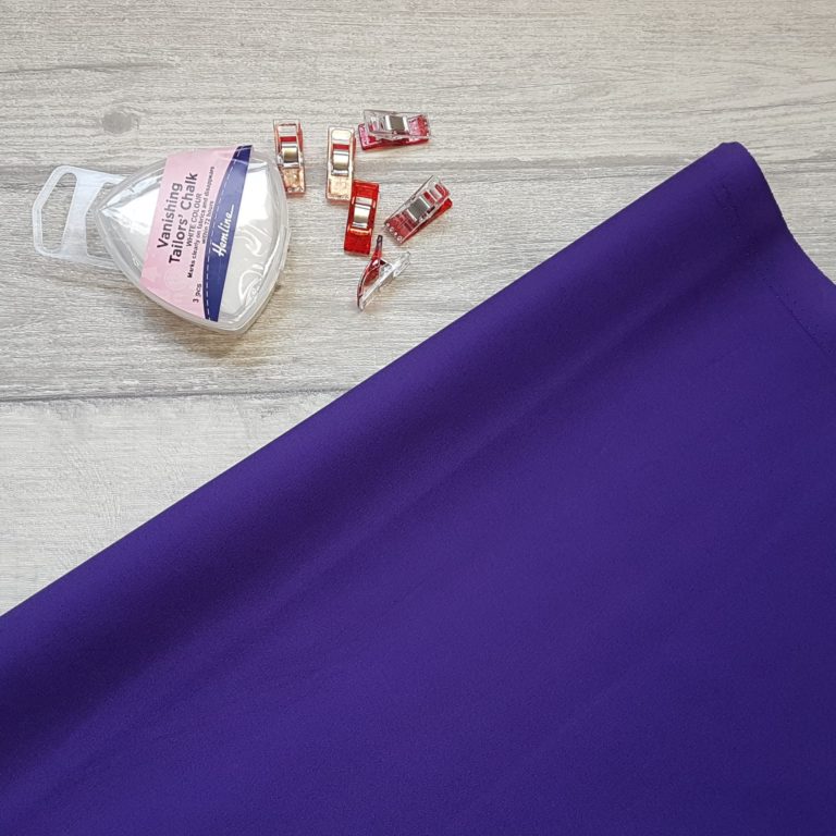 Purple 100% Cotton Poplin Fabric