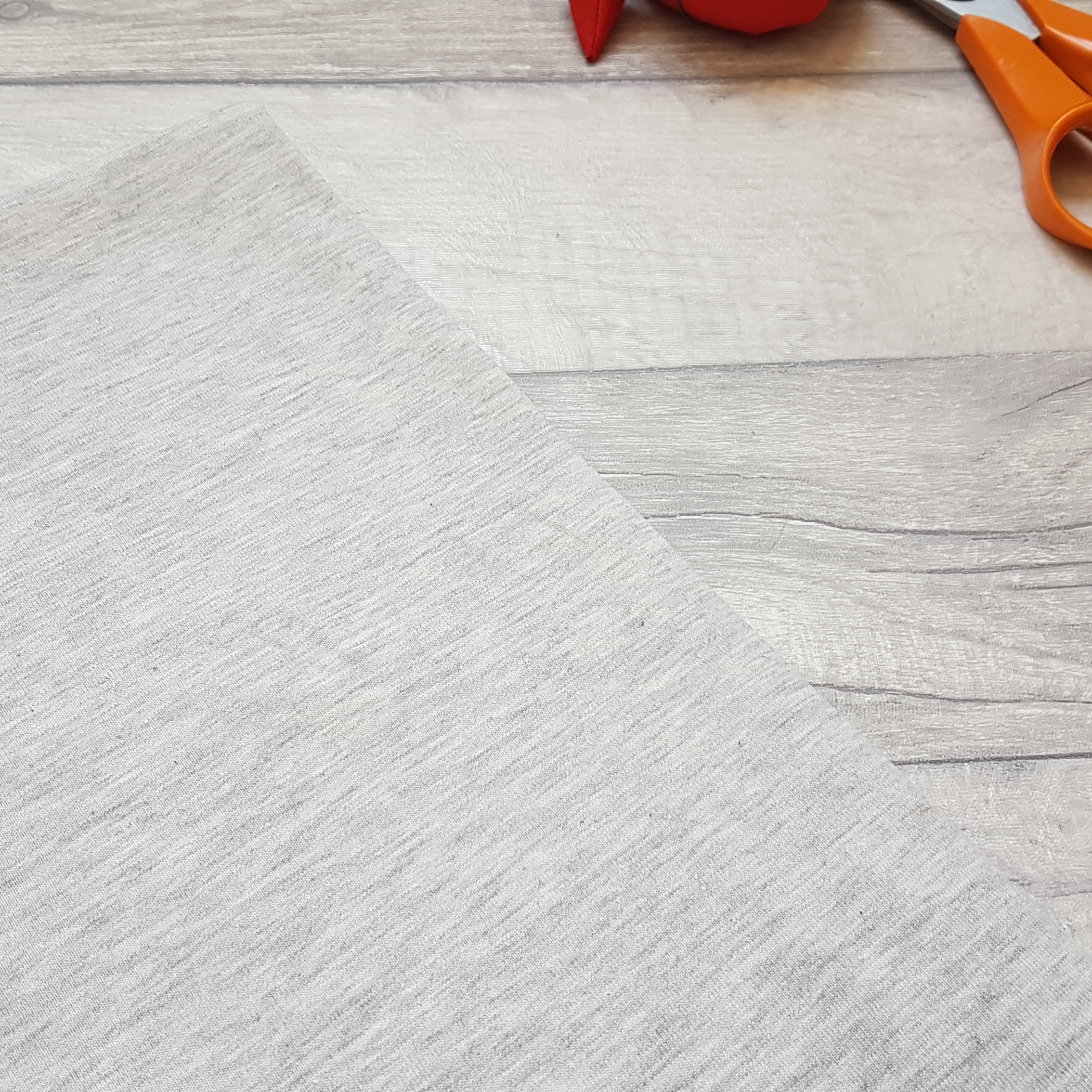 grey jersey knit fabric