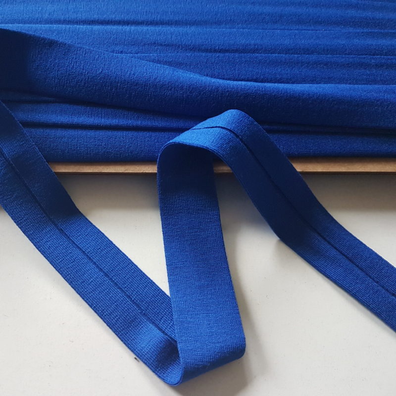 Cobalt Stretch Knit Bias Binding