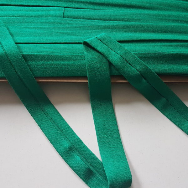 Grass Green Stretch Knit Bias Binding