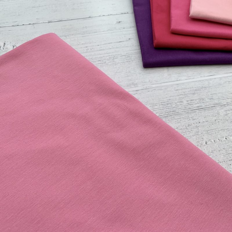 Candy Pink Jersey Cotton Elastane