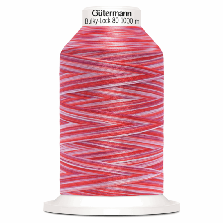 Pink/ Red Gutermann Creativ Bulky Lock Overlock Thread