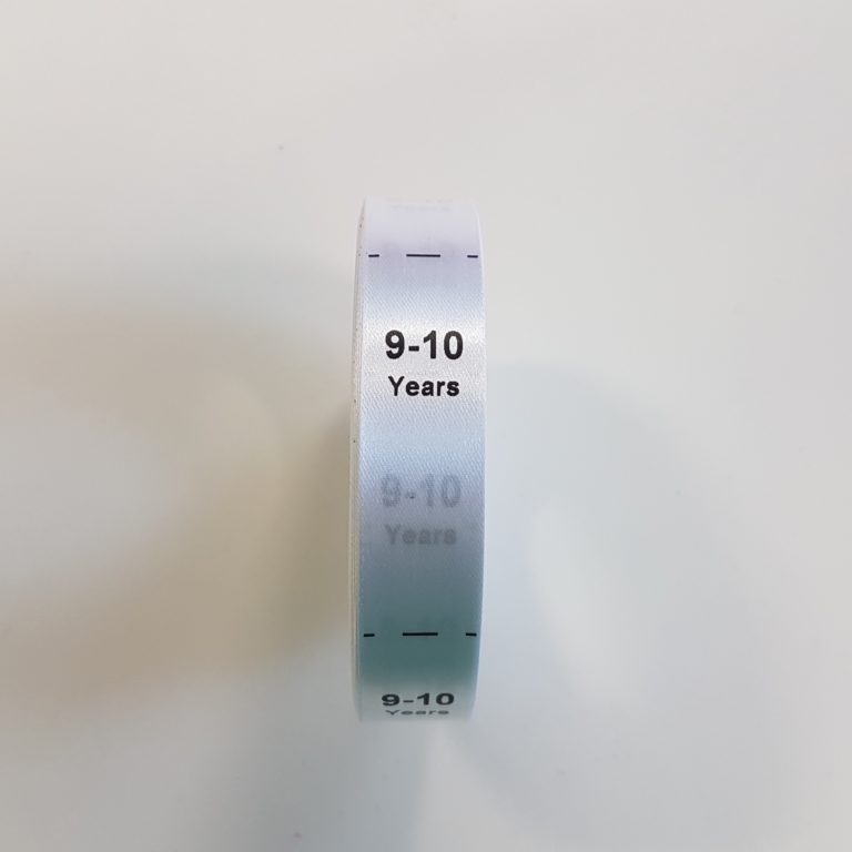 9 - 10 Years Clothing Labels