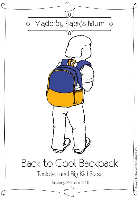 MBJM Back to Cool Backpack Sewing Pattern