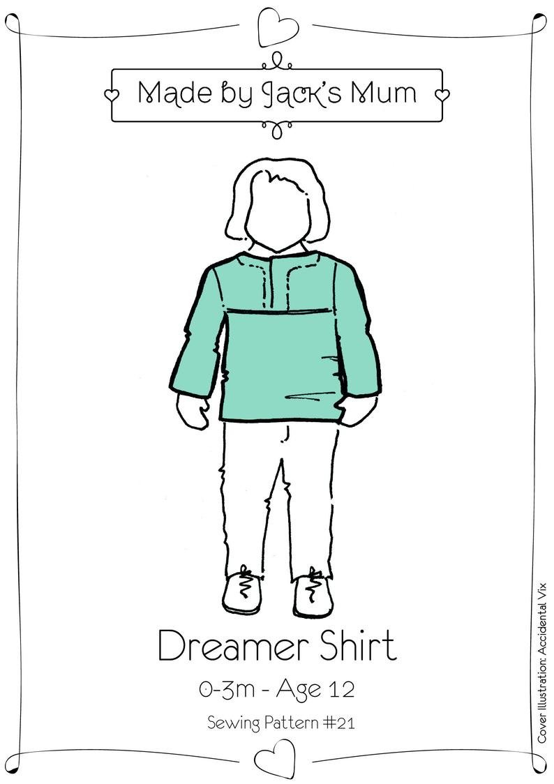 MBJM Dreamer Shirt Sewing Pattern