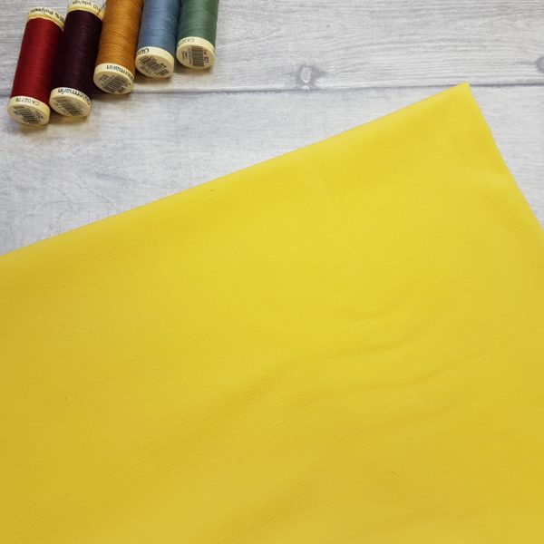 Yellow Bamboo Jersey Fabric