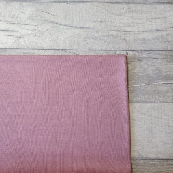 Old Pink Ribbing Stretch Fabric