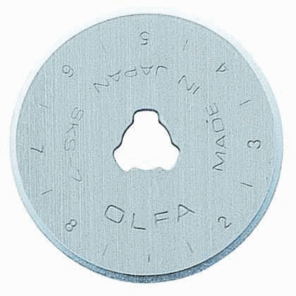 Olfa 28mm Replacement Rotary Cutter Blades - 10 Pack