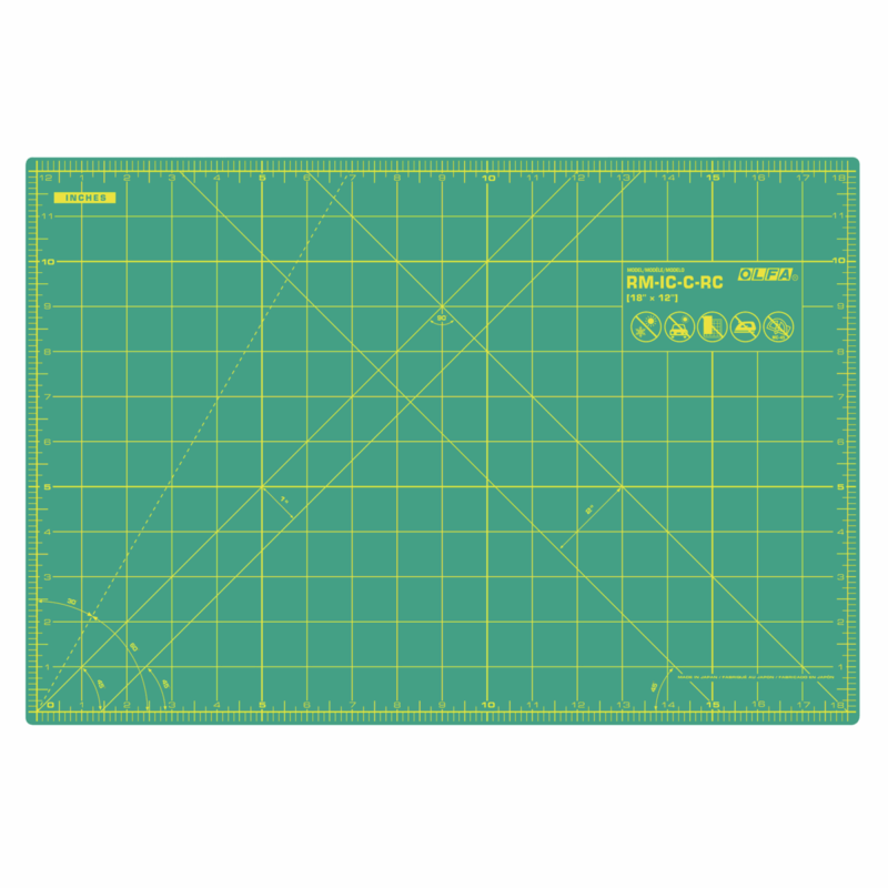 Olfa Green Cutting Mat 42.5 x 27.5cm