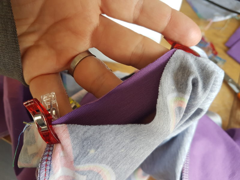 How to attach a neckband sewing tutorial - Caboodle Textiles