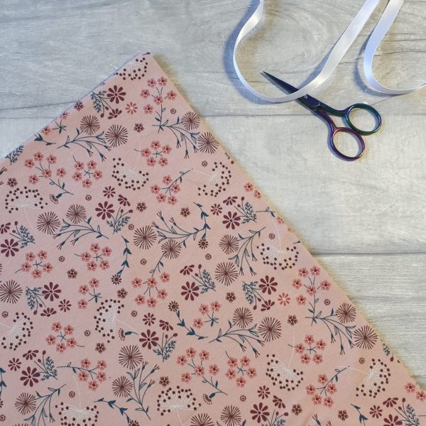 Gentle Seeds Rose Cotton Elastane Jersey Knit Fabric