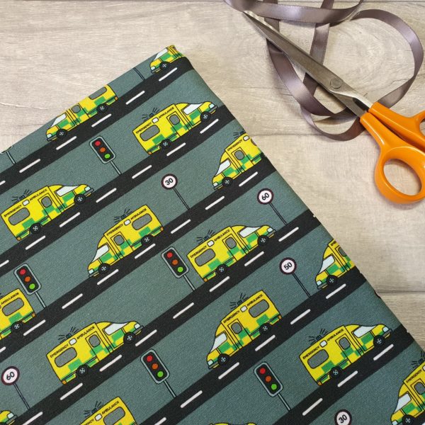 Emergency Ambulance Caboodle Textiles Exclusive Jersey