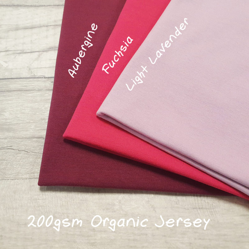 Fairy Bundle 200gsm Organic Cotton Elastane Jersey