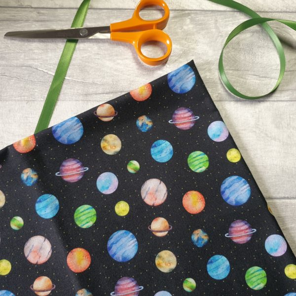 Planets 100% Cotton Fabric