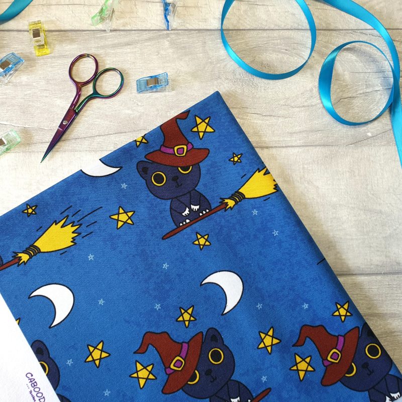 Witches Cat Caboodle Textiles Exclusive Jersey