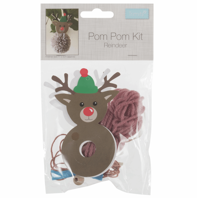 Reindeer Pom Pom Kit