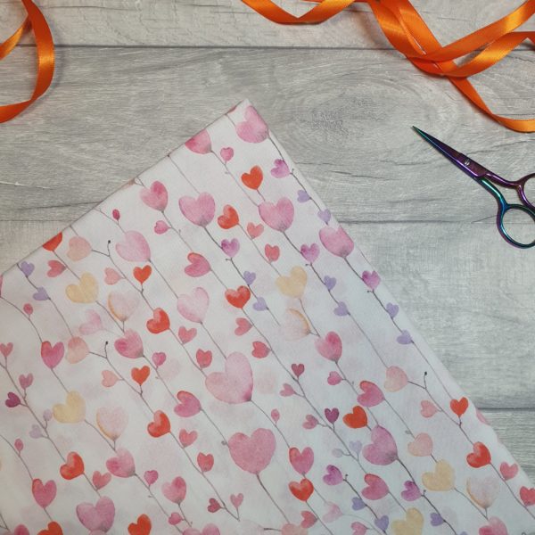 Heart Strings 100% Cotton Fabric
