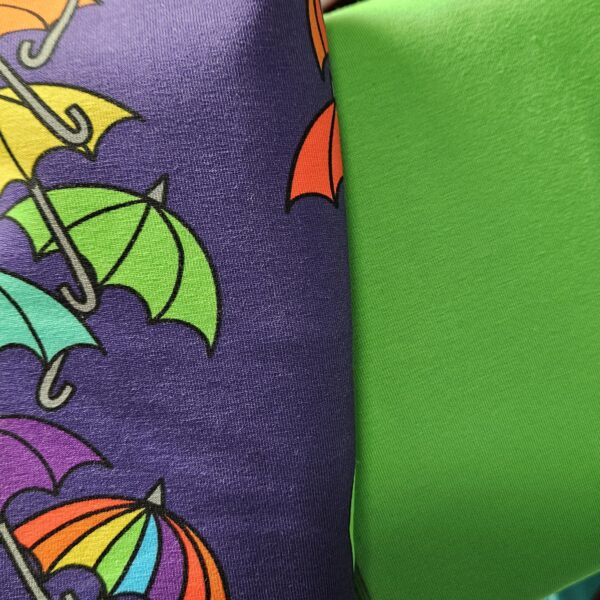 Tumbling Umbrellas Caboodle Textiles Exclusive Jersey Fabric - Image 18