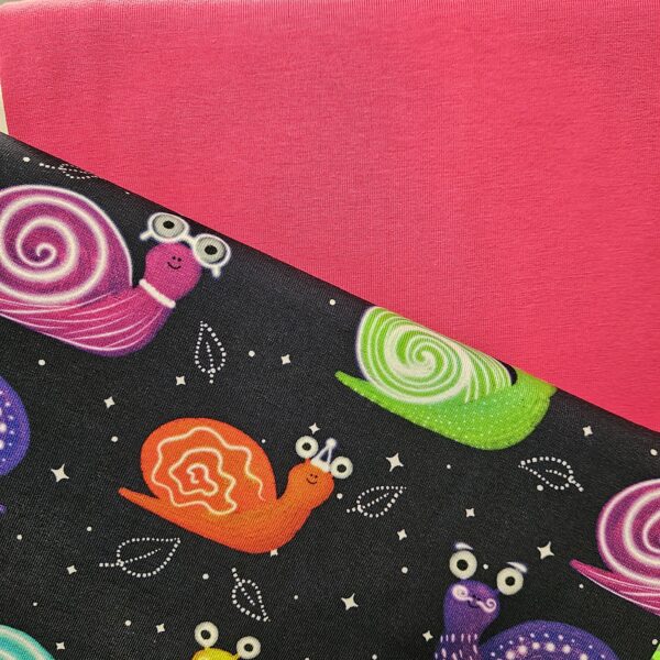 Midnight Snails Caboodle Textiles Exclusive Jersey Fabric - Image 13