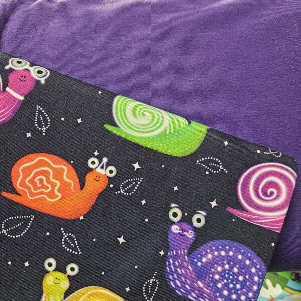 Midnight Snails Caboodle Textiles Exclusive Jersey Fabric - Image 12