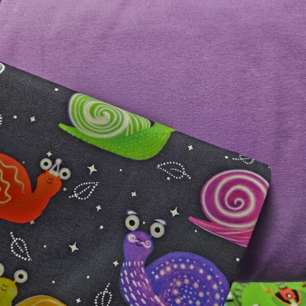 Midnight Snails Caboodle Textiles Exclusive Jersey Fabric - Image 11